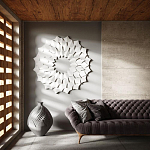 Гипсовая 3D Панель DRAGON SCALE - A  B  C  D варинант исполнения - 1 | Loft Concept в Уфе