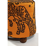 Пуф Wakonda Terracotta Tiger Mountain с Круглыми ножками  варинант исполнения - 3 | Loft Concept в Уфе