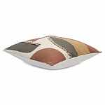 Подушка декоративная с геометрическим узором и плетенными вставками Divine Abstractions варинант исполнения - 1 | Loft Concept в Уфе