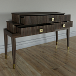 Премиальная Консоль с тремя ящиками Elsa Dreams Walnut варинант исполнения - 2 | Loft Concept в Уфе