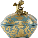 Фарфоровая шкатулка Angel with a rose варинант исполнения - 1 | Loft Concept в Уфе