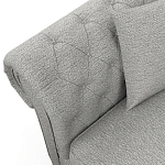 Мебельная ткань Шенилл серый цвет 138 см T4-29 варинант исполнения - 8 | Loft Concept в Уфе