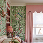 Обои ручная роспись Belvoir Pistachio варинант исполнения - 3 | Loft Concept в Уфе