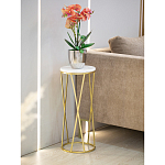 Столик дизайнерский Beige marble варинант исполнения - 6 | Loft Concept в Уфе