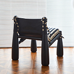 Кресло черно-белое со съемными подушками Celebrity варинант исполнения - 3 | Loft Concept в Уфе