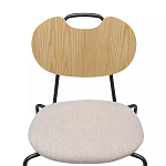 Стул с мягким сиденьем Stool Loft Light Brown варинант исполнения - 5 | Loft Concept в Уфе