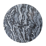 Столик кофейный с столешницей из черного мрамора Compact Black Marble Table варинант исполнения - 4 | Loft Concept в Уфе