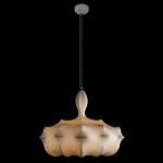 Подвесной светильник с белым фигурным абажуром и мягкими волнистыми краями Cloud Motion  варинант исполнения - 10 | Loft Concept в Уфе