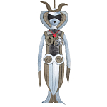 Кукла из джинсовой одежды и армейских палаток Rusalka Jeans&Tents варинант исполнения - 1 | Loft Concept в Уфе