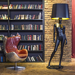 Лампа MANNEQUIN LAMP с абажуром изгибы тела варинант исполнения - 3 | Loft Concept в Уфе