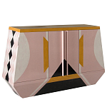 Дизайнерский комод с геометрическим рисунком Arredi варинант исполнения - 1 | Loft Concept в Уфе