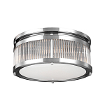 Потолочный светильник с цилиндрическим плафоном из рифленого прозрачного стекла Feiss варинант исполнения - 5 | Loft Concept в Уфе