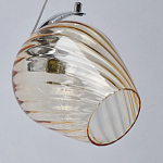 Подвесной светильник со стеклянном плафоном в форме бокала Kaleido варинант исполнения - 7 | Loft Concept в Уфе