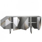 Комод с фасадом из геометрических фигур Coleccion Alexandra варинант исполнения - 1 | Loft Concept в Уфе