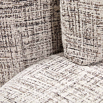 Дизайнерский двухместный диван с мягкими спинкой и подлокотниками бежевый Madelaine Sofa Beige варинант исполнения - 6 | Loft Concept в Уфе