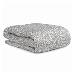 Постельное белье серого цвета с рисунком 200х220 см Blossom Essence варинант исполнения - 1 | Loft Concept в Уфе