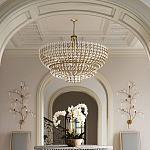 Бра с каркасом в виде веток усыпанных кристаллами Branches with Crystals варинант исполнения - 4 | Loft Concept в Уфе