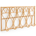 Настенная вешалка из ротанга Wila Wall Hanger L варинант исполнения - 1 | Loft Concept в Уфе