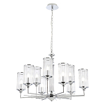 Люстра с 9-ю цилиндрическими стеклянными плафонами Jeanette варинант исполнения - 8 | Loft Concept в Уфе