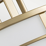 Потолочный светильник с белым матовым абажуром в металлическом каркасе Feiss варинант исполнения - 3 | Loft Concept в Уфе