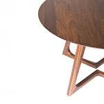 Обеденный стол круглый с изогнутыми ножками Godenza Round V Table варинант исполнения - 2 | Loft Concept в Уфе