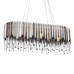 Большая многоярусная люстра Iroh Future Хром варинант исполнения - 1 | Loft Concept в Уфе