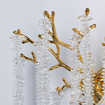 Бра золотого цвета с ветвями и хрустальными подвесками FAIRYTREE Light варинант исполнения - 4 | Loft Concept в Уфе