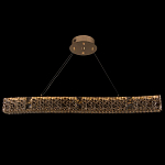 Люстра волнистой формы с текстурной огранкой Reflection of Reality варинант исполнения - 6 | Loft Concept в Уфе