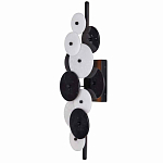 Бра светодиодное из черно-белых дисков Contrast Sample варинант исполнения - 3 | Loft Concept в Уфе