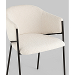 Стул Brace букле белый варинант исполнения - 2 | Loft Concept в Уфе