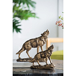 Фигурка Волк Gold варинант исполнения - 6 | Loft Concept в Уфе