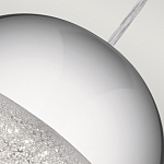 Подвесной светильник со сферическим плафоном из акрила с циркониевыми вкраплениями Kichler варинант исполнения - 6 | Loft Concept в Уфе