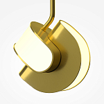 Подвесной светильник в цвете Латунь Levix варинант исполнения - 3 | Loft Concept в Уфе