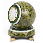 Часы настольные в виде шара из натурального камня Ball Stone Clock варинант исполнения - 5 | Loft Concept в Уфе