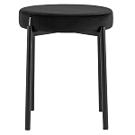 Табурет с мягким круглым сиденьем RIO Black варинант исполнения - 2 | Loft Concept в Уфе