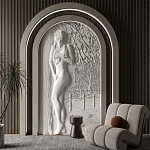 Барельеф NAKED варинант исполнения - 2 | Loft Concept в Уфе