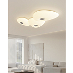 Потолочный светильник с тремя овальными матовыми плафонами TRIDalmen варинант исполнения - 3 | Loft Concept в Уфе