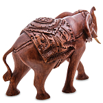 Статуэтка из дерева суар в виде слона Two Tusks варинант исполнения - 2 | Loft Concept в Уфе
