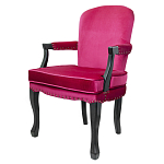 Кресло Aubrey Classical Armchair rose velour варинант исполнения - 3 | Loft Concept в Уфе