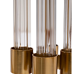 Торшер металлический со стеклянным основанием Intersection варинант исполнения - 2 | Loft Concept в Уфе