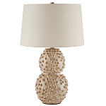 Настольная лампа с декоративными элементами в виде ракушек Frosting варинант исполнения - 3 | Loft Concept в Уфе