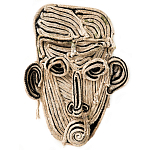 Арт-Объект из нитей Черно-Белый портрет Joana Schneider  варинант исполнения - 4 | Loft Concept в Уфе