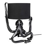 Дизайнерская Настольная лампа Черный Осьминог варинант исполнения - 1 | Loft Concept в Уфе