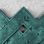 Панно «Земля Биармии» варинант исполнения - 3 | Loft Concept в Уфе