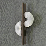 Бра  с фигурным мраморным рассеивателем Spiral of Warm Light варинант исполнения - 2 | Loft Concept в Уфе