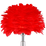 Настольная лампа с перьями Plumage Red Table Lamp варинант исполнения - 2 | Loft Concept в Уфе