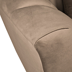 Дизайнерское кресло мягкое из серого велюра Serenity варинант исполнения - 3 | Loft Concept в Уфе