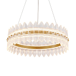 Люстра круглая с декоративными элементами в виде лепестков Round Light Flashing варинант исполнения - 1 | Loft Concept в Уфе