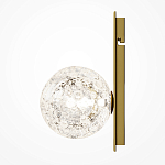 Бра с плафоном из прозрачного стекла с пузырьками воздуха Effervia варинант исполнения - 2 | Loft Concept в Уфе