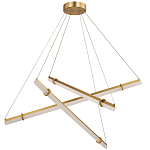 Светодиодная люстра Trumpet Tube Brass 107 варинант исполнения - 2 | Loft Concept в Уфе